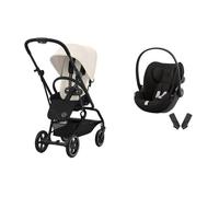 CYBEX - Poussette Eezy S Twist 2 Blk Canvas White Cloud G I-size Magic Black Cybex