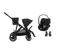 CYBEX - Poussette Gazelle S Noire Moon Black Cloud G I-size Magic Black Cybex