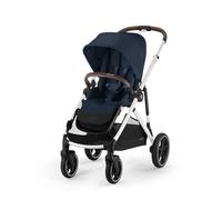CYBEX Poussette Gold GAZELLE S, De la naissance à environ 4 ans, Max. 22 kg (mode simple) / 2x 22 kg (mode duo), Système tout-en-1 avec 20+ configurations, Bleu océan