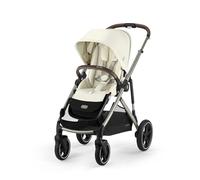 CYBEX Poussette Gold GAZELLE S, De la naissance à environ 4 ans, Max. 22 kg (mode simple) / 2x 22 kg (mode duo), Système tout-en-1 avec 20+ configurations, Beige coquillage