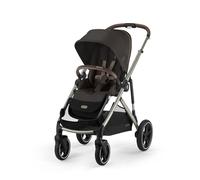 CYBEX Poussette Gold GAZELLE S, De la naissance à environ 4 ans, Max. 22 kg (mode simple) / 2x 22 kg (mode duo), Système tout-en-1 avec 20+ configurations, Brun chocolat