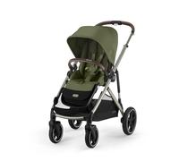CYBEX Poussette Gold GAZELLE S, De la naissance à environ 4 ans, Max. 22 kg (mode simple) / 2x 22 kg (mode duo), Système tout-en-1 avec 20+ configurations, Vert mousse