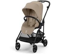 CYBEX - Poussette MELIO Carbon - Almond Beige Beige G