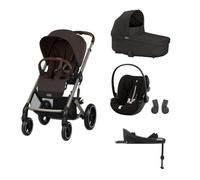 CYBEX - Poussette Trio Balios S Lux + Cloud G3 Plus + Nacelle S Lux + Base G3 Set M Chocolate Brown