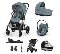 CYBEX - Poussette Trio Balios S Lux + Nacelle Cot S Lux + Siège Auto Cloud G Plus + Set XL Stormy Blue