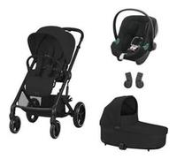 CYBEX - Poussette Trio Balios S Lux Blk Aton B2 Nacelle Moon Black Cybex