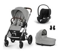 CYBEX - Poussette Trio Balios S Lux + Siège auto Cloud T Comfort + Nacelle Cot S Lux Stone Grey Stone Grey
