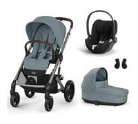 CYBEX - Poussette Trio Balios S Lux + Siège auto Cloud T Comfort + Nacelle Cot S Lux Stormy Blue Stormy Blue