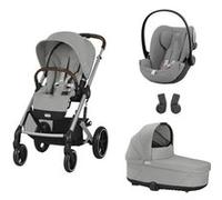 CYBEX - Poussette Trio Balios S Lux Slv Cloud G I-size Nacelle Stone Grey Cybex