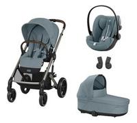 CYBEX - POUSSETTE TRIO Balios S Lux TPE + Cloud G I-Size + Nacelle Stormy Blue Bleu G