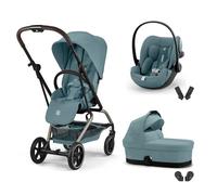 CYBEX - Poussette Trio Eezy S Twist+ 2 + Cloud G3 Plus + Nacelle Stormy Blue