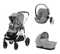 CYBEX - Poussette TRIO Gazelle S SLV Nacelle + Cloud G Stone Grey Gris G