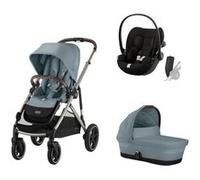 CYBEX - Poussette TRIO Gazelle S SLV Nacelle + Cloud G Stormy blue Bleu G