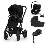 CYBEX - Poussette Trio Talos S Lux + Siège auto Cloud G3 Plus + Nacelle S Lux + Base G3 Set M Moon Black