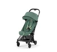 Cybex - Poussette ultra-compacte Coya + garde-corps offert - Matt Black Leaf Green