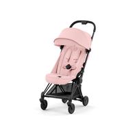Cybex - Poussette ultra-compacte Coya + garde-corps offert - Matt Black Peach Pink
