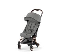 Cybex - Poussette ultra-compacte Coya + garde-corps offert - Rosegold Mirage Grey