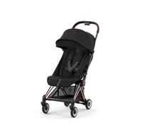 Poussette compacte Coya Sepia black châssis Rosegold