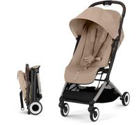 CYBEX - Poussette ultra compacte et confortable - ORFEO - 4 roues - Almond Beige