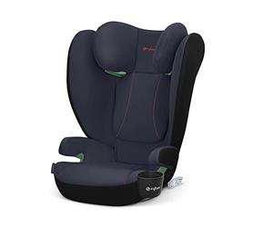 CYBEX Silver Siège-Auto Solution B2 i-Fix, Porte-boissons inclus, pour Voitures avec ou sans ISOFIX, de 15 à 50 kg env., de 3 à 12 ans env., Bay Blue (Bleu)