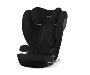 CYBEX Silver Siège-Auto Solution B4 i-Fix avec porte-gobelet inclus pour les enfants de 3 à 12 ans env. (100-150 cm / de 15-50 kg), pour les voitures avec et sans ISOFIX, Volcano Black
