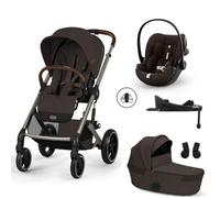 CYBEX - Trio Balios S Lux 4 + Nacelle Pliante + Cloud G3 Plus + Base G3 Chocolate Brown