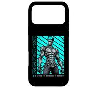 Cyborg de Science-Fiction au-delà des frontières de l'humanité Coque pour iPhone 17 Pro Max