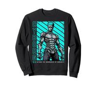 Cyborg de Science-Fiction au-delà des frontières de l'humanité Sweatshirt