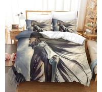 Cyborg Ensemble Housse De Couett Imprim¿¿ D Et Taie D'oreiller ,Ultra Doux Microfibre Hypoallerg¿¿Nique £¬Ensemble Housse De Couette Avec Fermeture ¿¿Clai