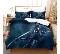 Cyborg Ensemble Housse De Couett Imprim¿¿ D Et Taie D'oreiller ,Ultra Doux Microfibre Hypoallerg¿¿Nique £¬Ensemble Housse De Couette Avec Fermeture ¿¿Clai