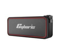 CYBORIS Puissant haut-parleur Bluetooth de 20 W étanche IPX7 - Haut-parleurs portables sans fil - HiFi - Basses profondes - BT5.3 - Double appariement - 24 heures d'autonomie de lecture - Pour la