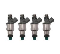 CYBSFKJ Injecteur de carburant 195500-2040 842-12176 MJF07-13-250 JF07-13-250, 4 pièces, for ROCKY 323 MX-3 PROTEGE 1,6l 1,8l L4