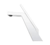 CYBSFKJ Pistolet de lavabo gris/noir, robinets de lavabo de salle de bains, robinets de lavabo mélangeur froid et chaud, accessoires de rénovation de salle de bains(Electroplated)