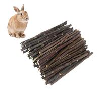 Cycayit Bâtonnets Bois de Pommier 300 g Lapin Cochon Rongeur Soin Dentaire | Bois de pommier naturel, sans colorants. Favorise une usure dentaire saine chez lapin, cochon d'Inde, hamster