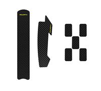 CYCEARTH Cadre de vélo Autocollant de Protection Bande chaîne Garde Protecteur câble Tuyau résistant aux Rayures Anti-Rayures