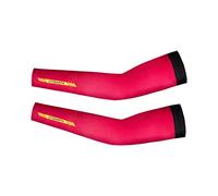 CYCEARTH Unisexe Été Cyclisme Manchons de Protection UV Respirant Bras de Vélo - noir - Taille S