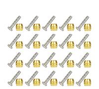 CYCEARTH Vélo De Frein Olive et en Laiton Reliant Insérer Kit pour Shimano BH59 BH90 Avid Sram Magura Vélo Frein À Disque Hydraulique Tuyau (BH-90 (20pcs))