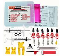 CYCEARTH Vélo Frein DOT Huile Kit de Purge pour Avid Sram Code5 Code R Juicy Ultimate Elixir Formule Hayes Bngal espérons Quad Hydraulique Disque Outils