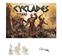 Cyclades Extension Titans - Jeu de Société - 2 à 6 Joueurs - À partir de 14 Ans - avec 7 Figurines Hadès et 1 Décapsuleur Blumie