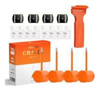 CYCLAMI Caméra de vélo ultra légère en TPU 46 g 700 x 32-47C pour valves Presta 65 mm (kit de réparation de chambre à air de vélo)