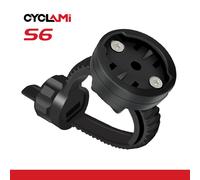 CYCLAMI GPS vélo ordinateur support de montage support universel adapté rotatif pour XOSS Garmin Radar feu arrière phare S6 Mount