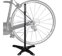 Cycle Bike Stand Floor - Sturdy Steel Bicycle Rack Holder | Adjustable Portable Maintenance With Stable Support, Universal Mechanic Repair For Road Bikes Mountain Garage Parking Intérieur Extérieur
