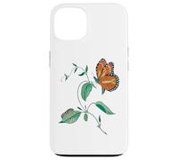 Cycle de métamorphose du Papillon monarque Coque pour iPhone 13