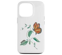 Cycle de métamorphose du Papillon monarque Coque pour iPhone 13 Pro