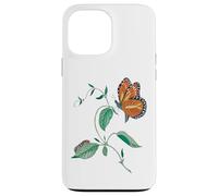 Cycle de métamorphose du Papillon monarque Coque pour iPhone 13 Pro Max