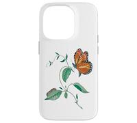 Cycle de métamorphose du Papillon monarque Coque pour iPhone 14 Pro