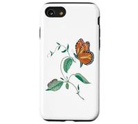 Cycle de métamorphose du Papillon monarque Coque pour iPhone SE (2020) / 7/8