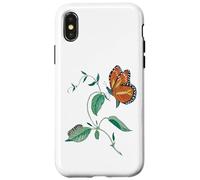 Cycle de métamorphose du Papillon monarque Coque pour iPhone X/XS