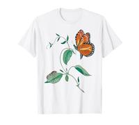 Cycle de métamorphose du Papillon monarque T-Shirt