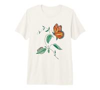 Cycle de métamorphose du Papillon monarque T-Shirt Haut de Gamme